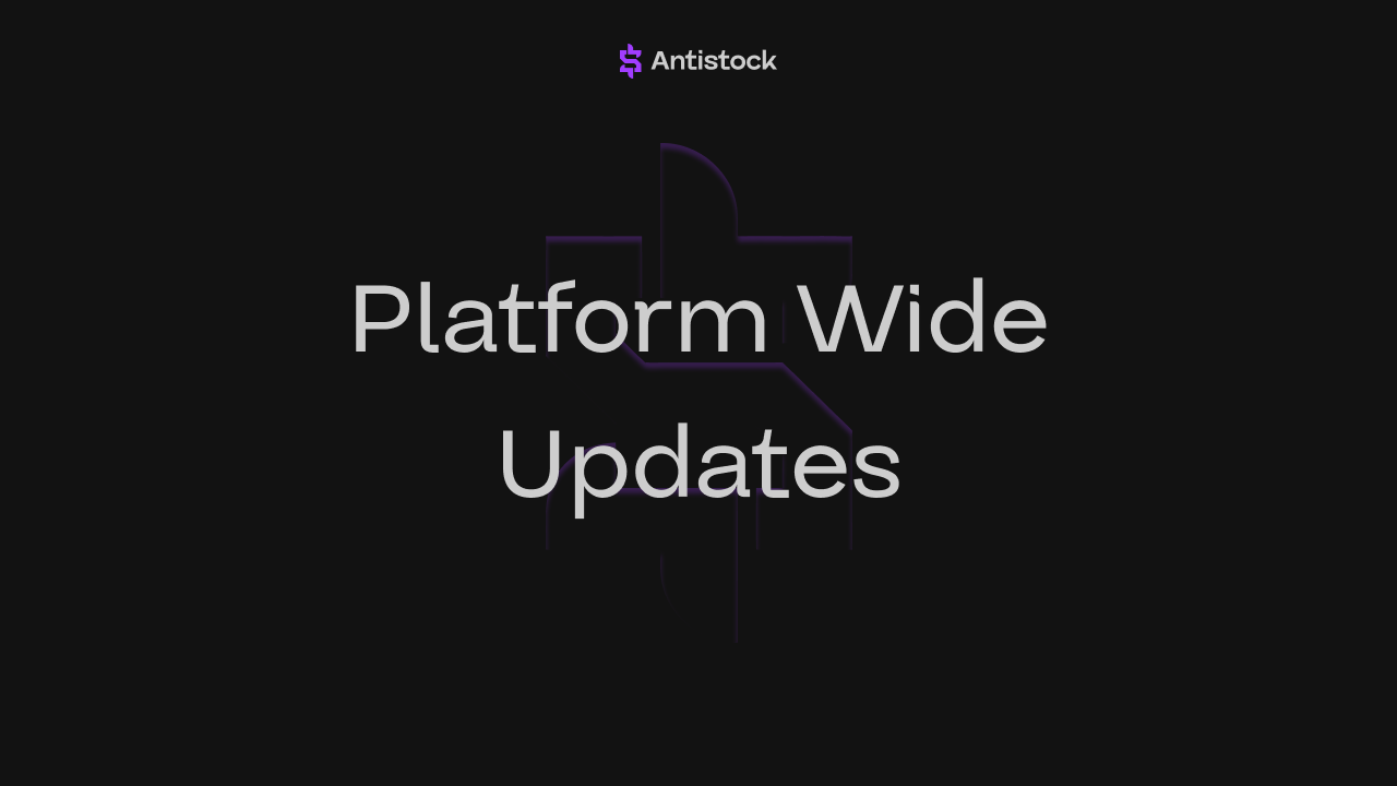 Platform wide updates