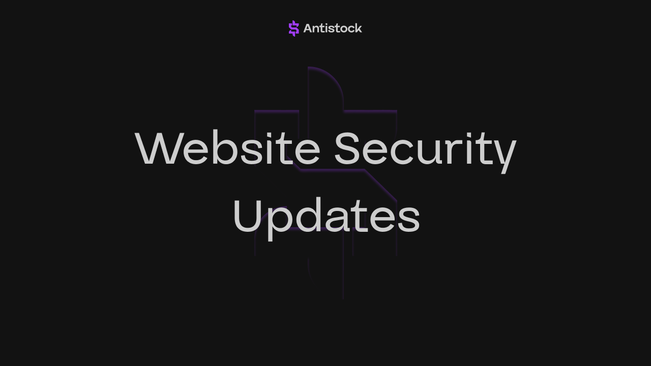 Website security updates